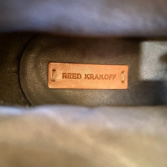 Reed Krakoff Lace Up Calf Hair Pony Style Ankle Boot Black White Size EU 39.5 - Picture 10 of 15